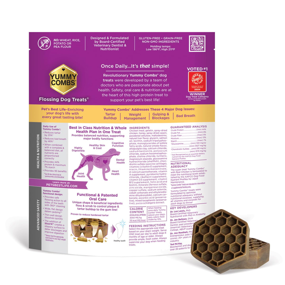 Chicken Dental Dog Treats 36oz 27 Count K53663