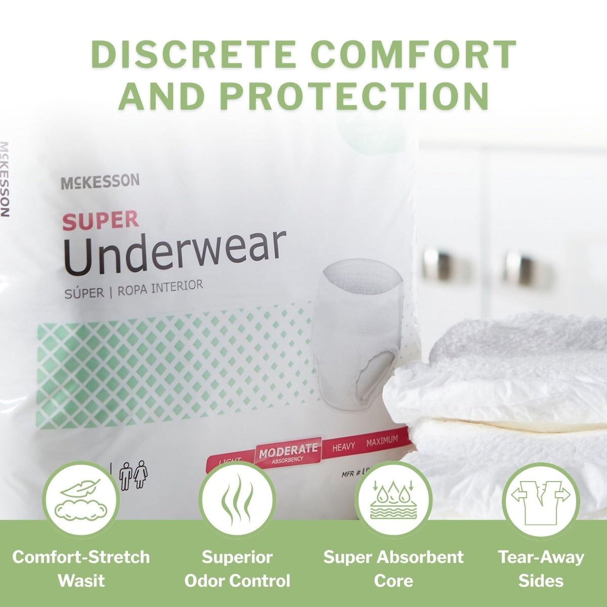 Adult Incontinence Underwear XXL 12 ct L45451