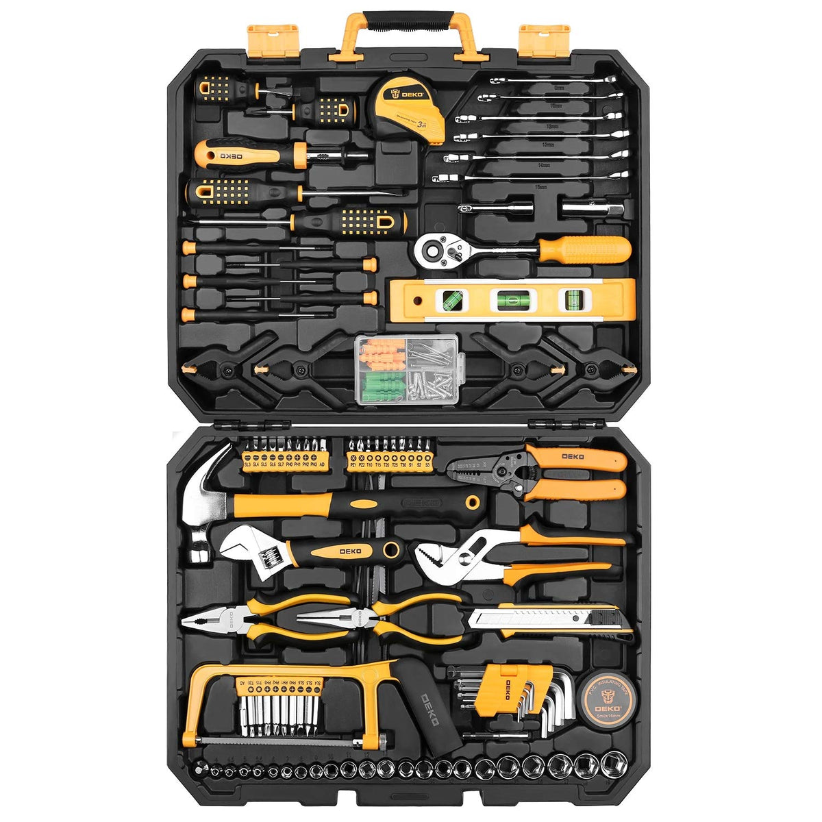 228 Piece Socket Wrench Hand Tool Set with Toolbox Z59431