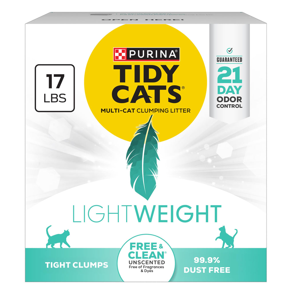 Low Dust Clumping Unscented Cat Litter 17 lb C7001