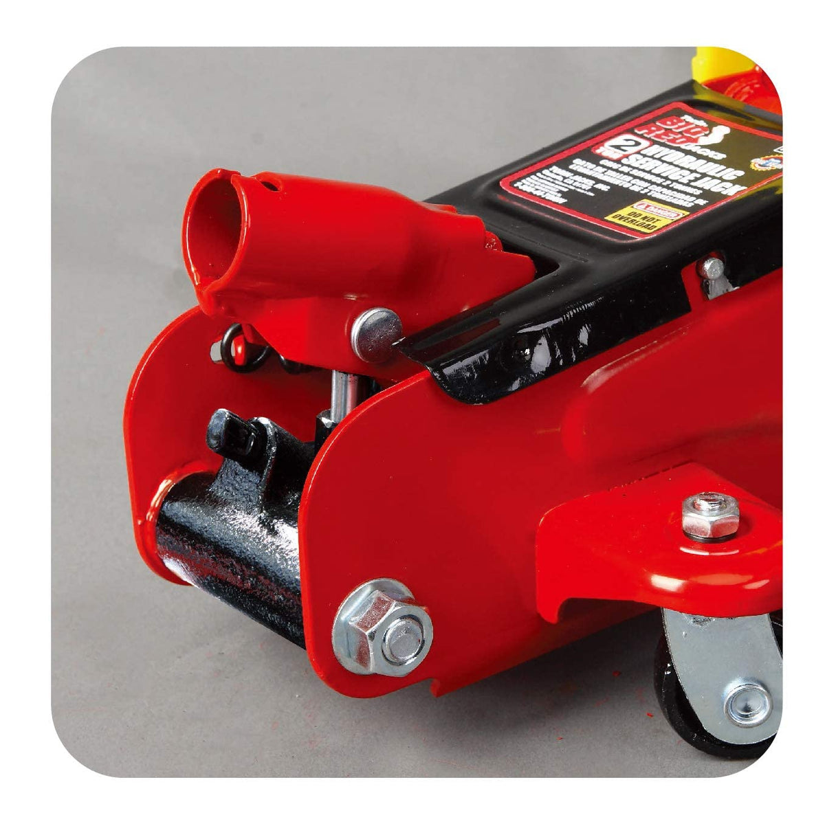 2 Ton Hydraulic Trolley Floor Jack with Carrying Case, Red S964