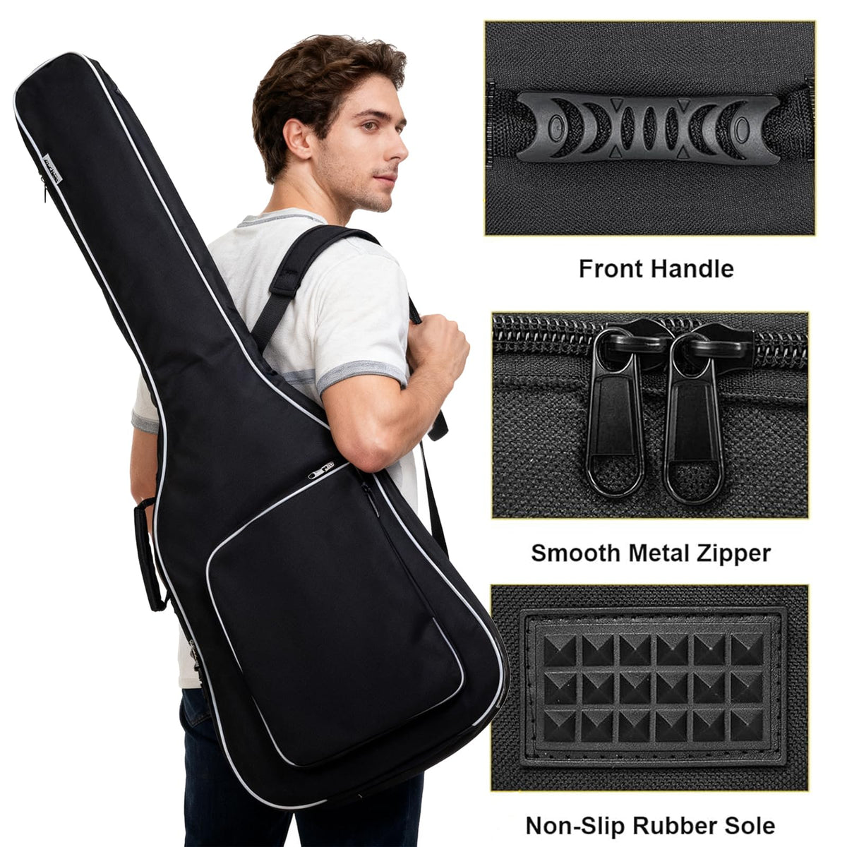 Bass Guitar Case Gig Bag U7782