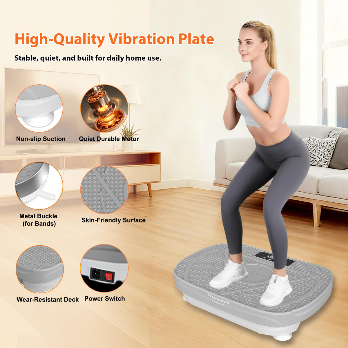 Vibration Plate Exercise Machine H158870