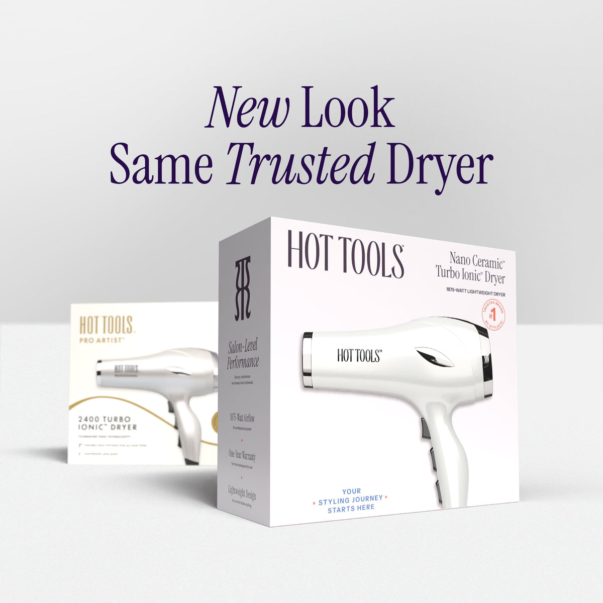 1875 Watt White Ceramic Hair Dryer X970