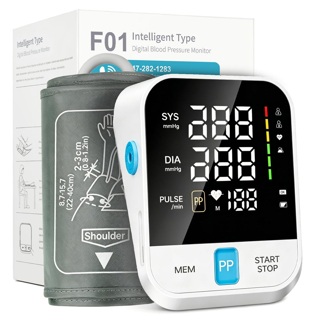Automatic Upper Arm Blood Pressure Monitor with Large Cuff V203294