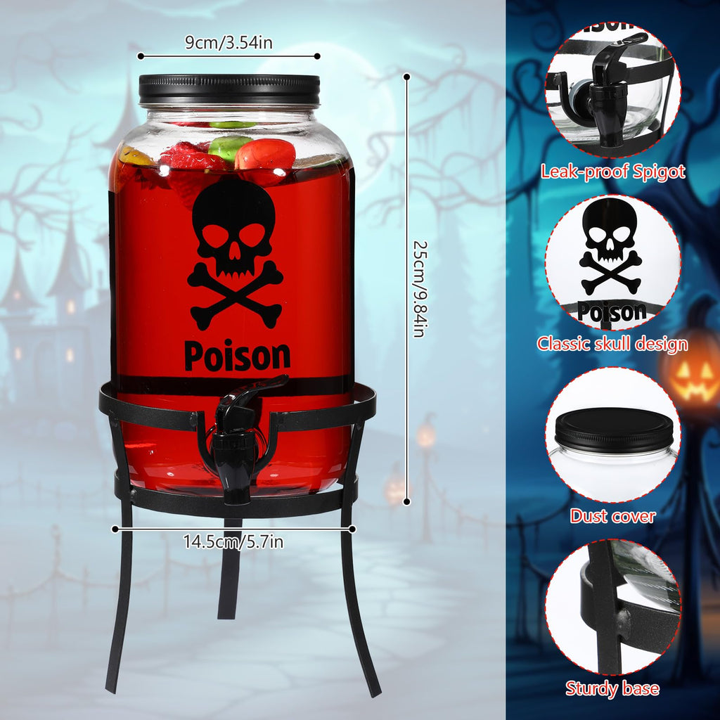 Glass Beverage Dispenser L849
