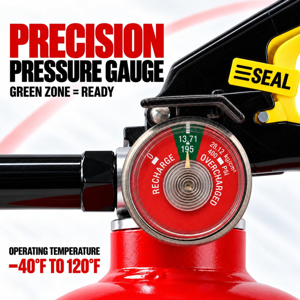 2.5 lb ABC Dry Chemical Fire Extinguishers 4-Pack Q88801