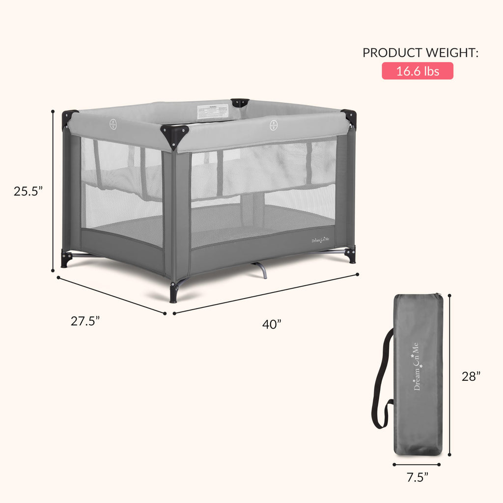 Portable Baby Playard with Bassinet P7492