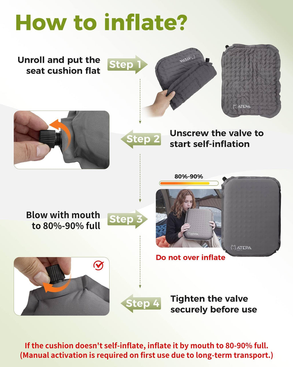 Inflatable Seat Cushion P41408