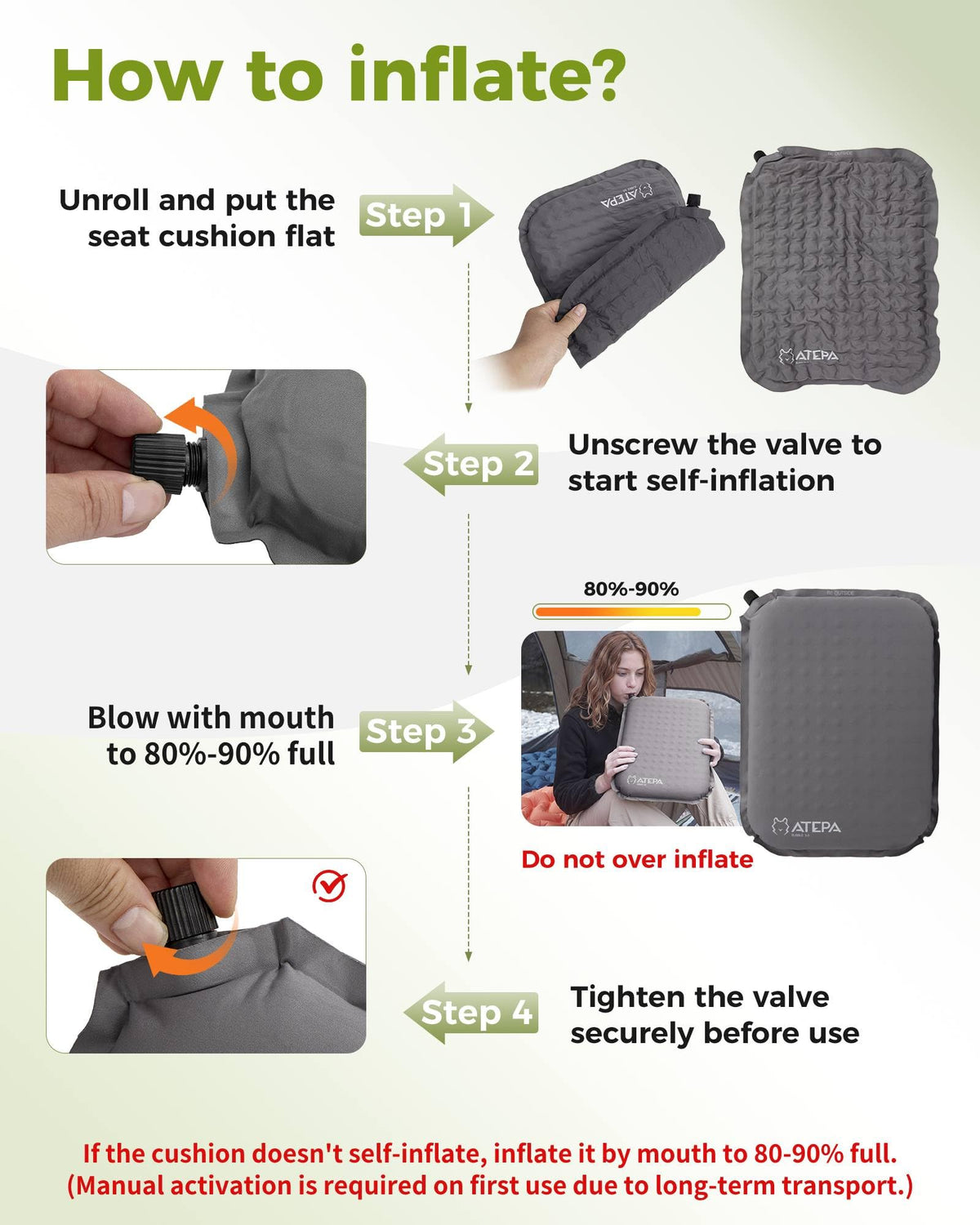 Inflatable Seat Cushion P41408