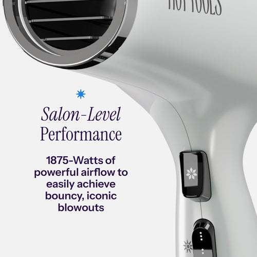 1875 Watt White Ceramic Hair Dryer X970