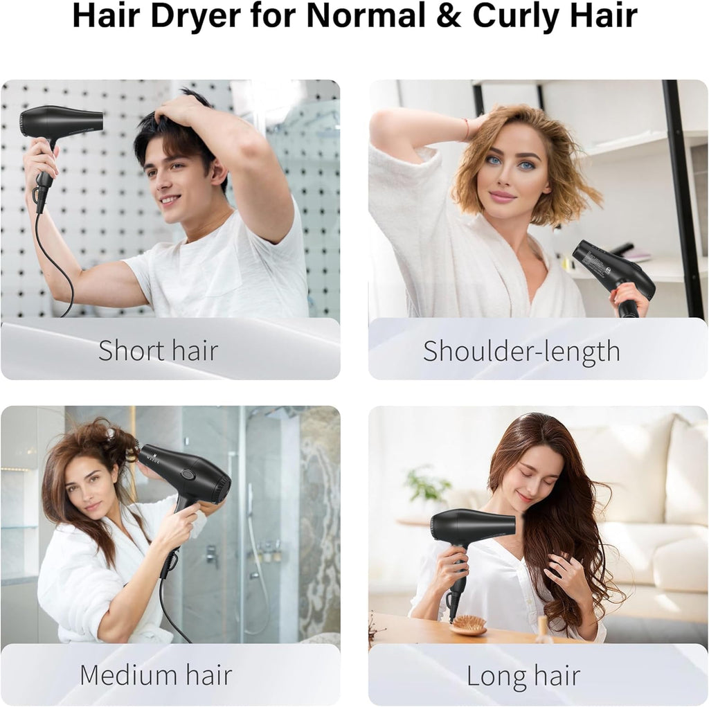1875W Ionic Hair Dryer with Diffuser W31136