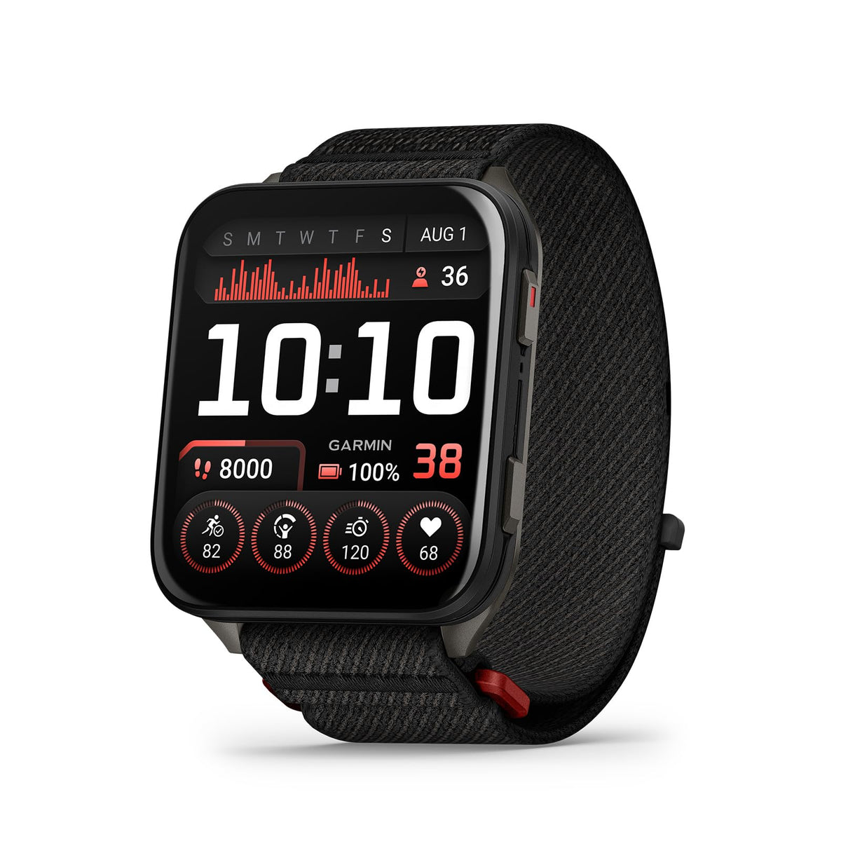 Black 51mm Smartwatch P164
