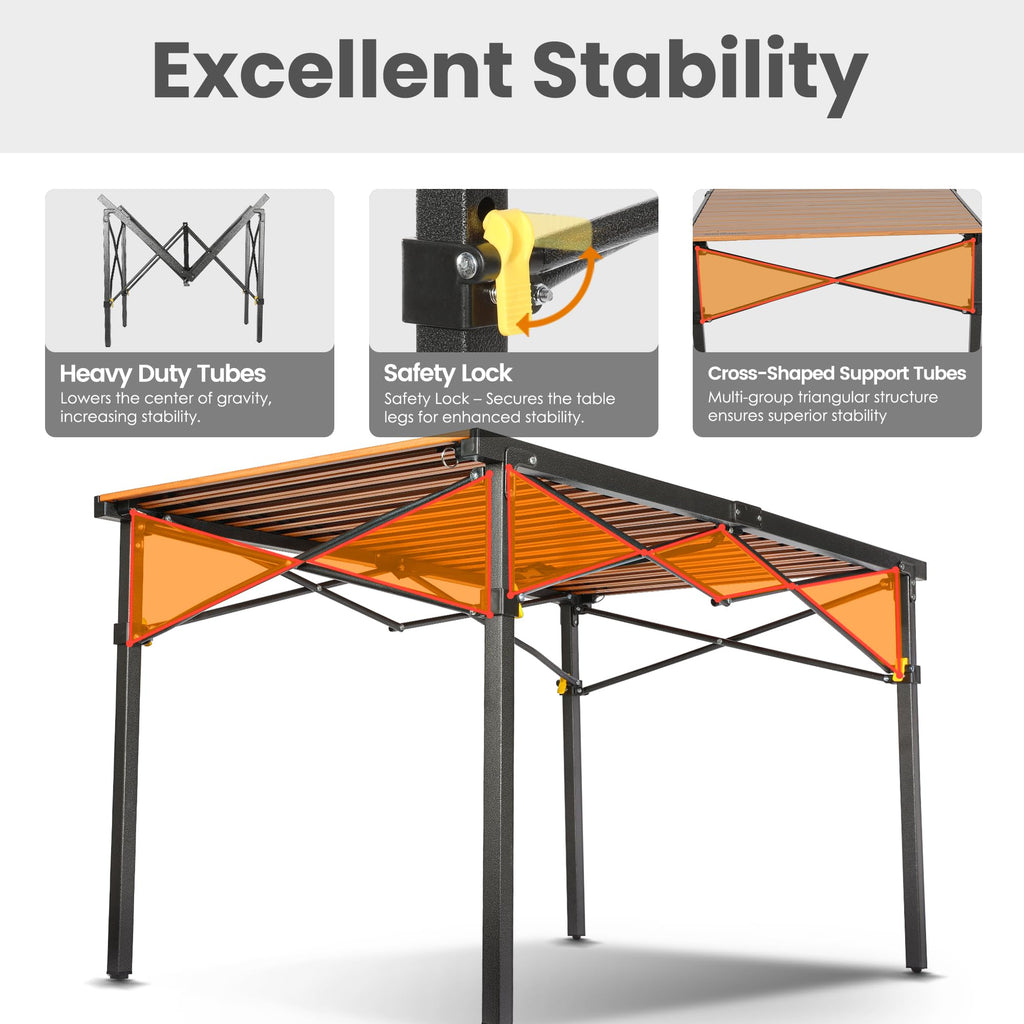 46.4" Large Camping Table S21550