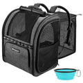 Expandable Breathable Mesh Cat Dog Carrier Backpack O226