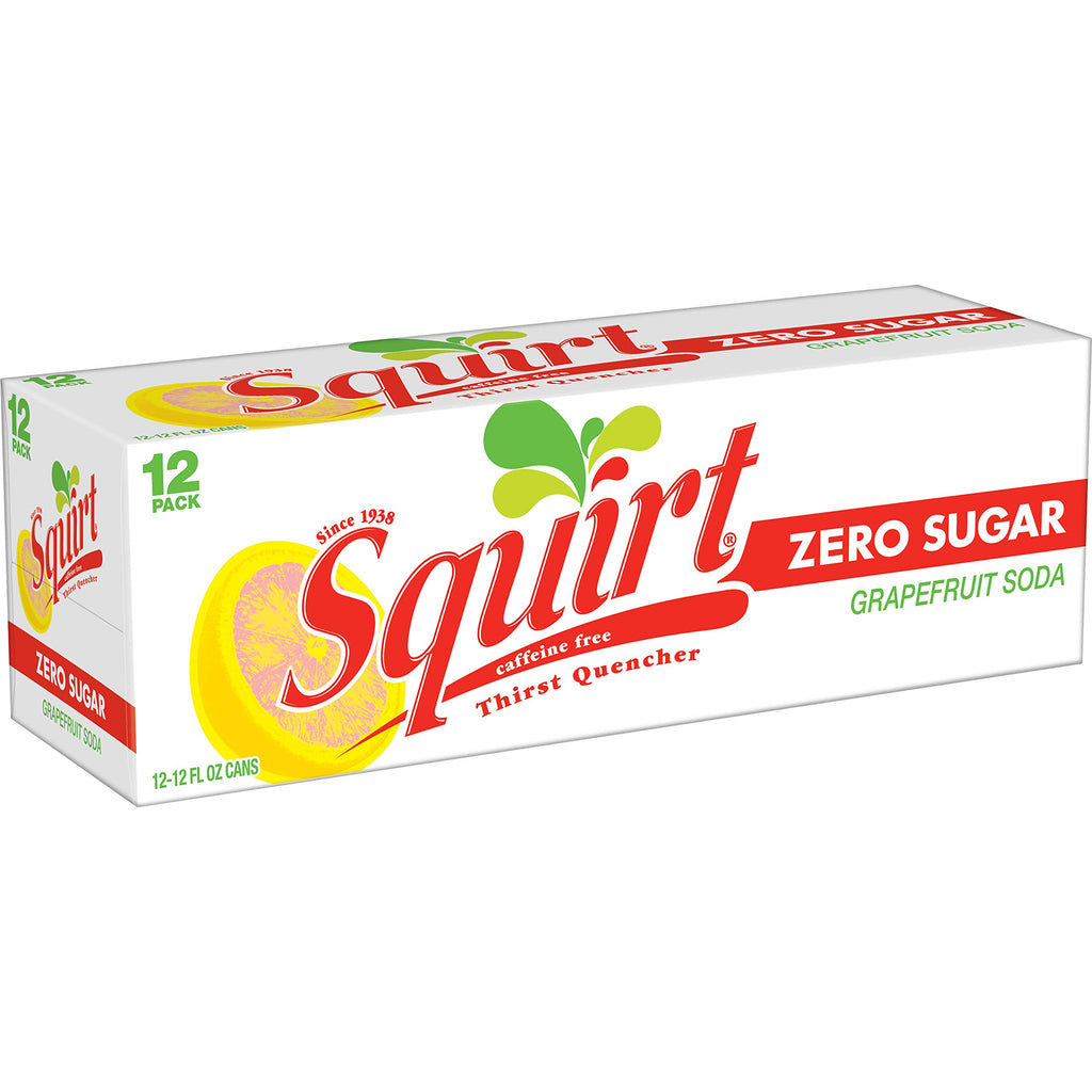 Zero Sugar Grapefruit Soda, 12 fl oz cans, 12 pack F93200
