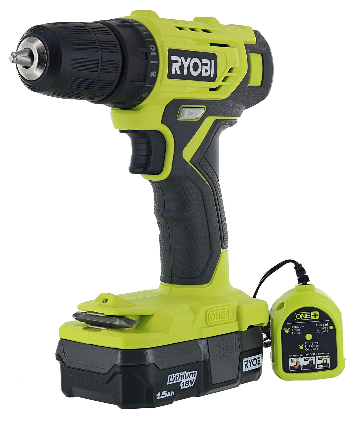 18-Volt Cordless 3/8 in. Drill/Driver Kit with Battery and Charger Q9871