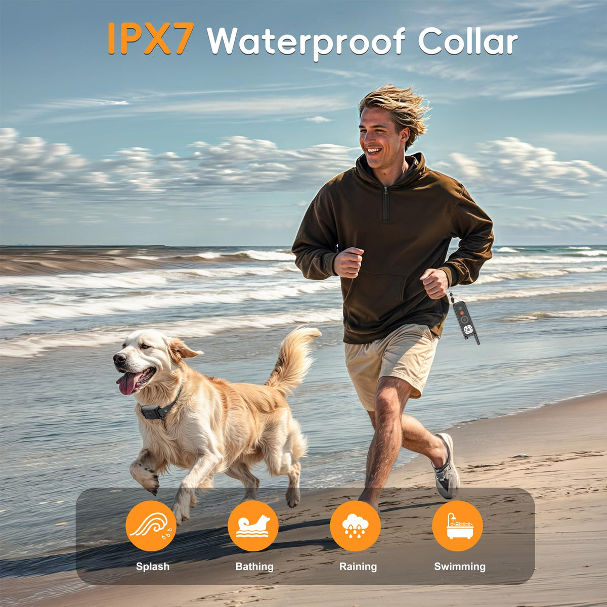 Wireless Dog Fence System with Remote Training Collar O781768