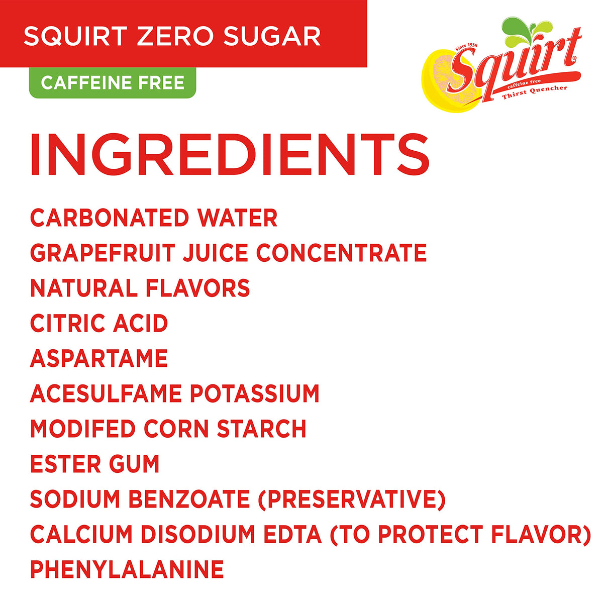 Zero Sugar Grapefruit Soda, 12 fl oz cans, 12 pack F93200
