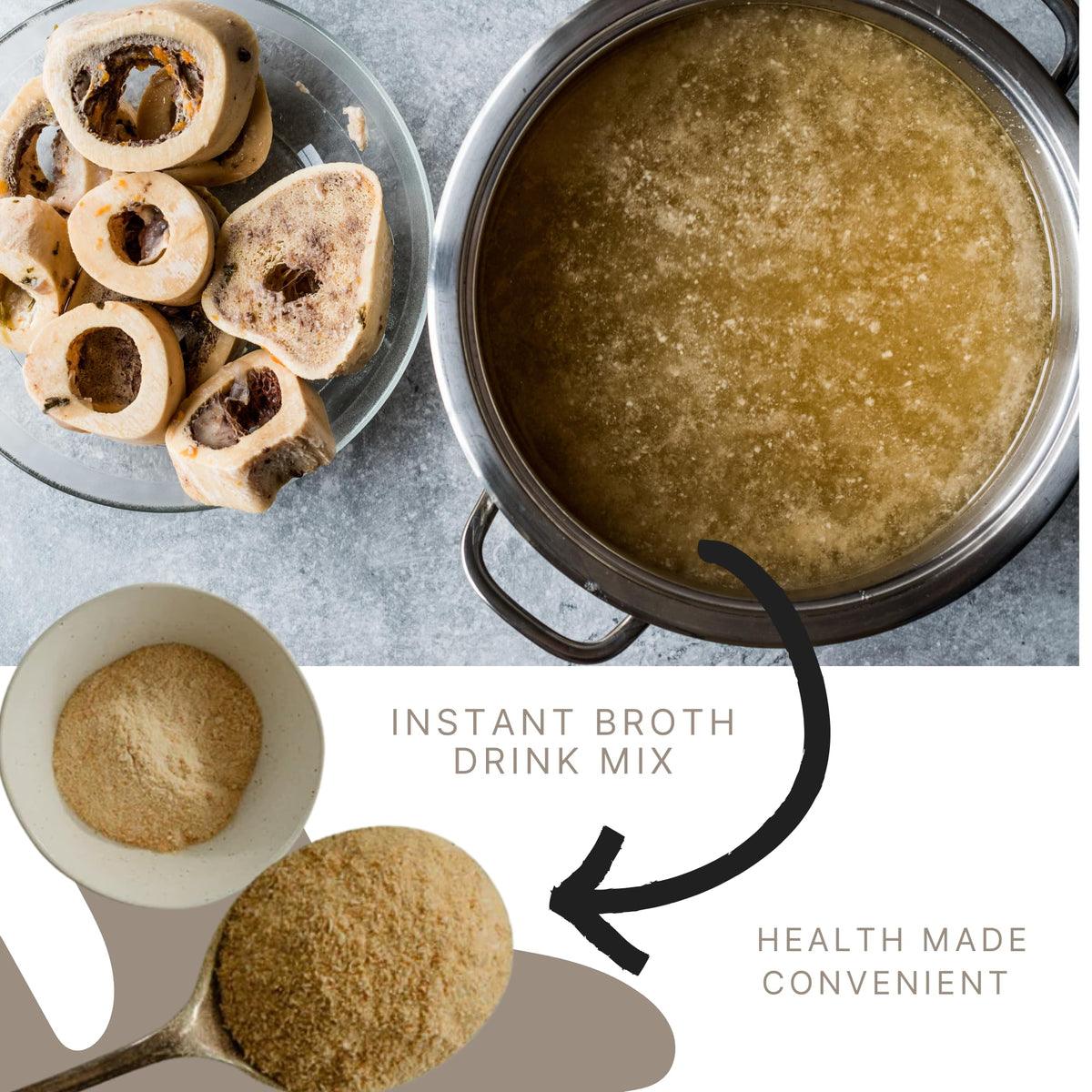 Bone Broth Packets 18g Protein 12 Ct E682