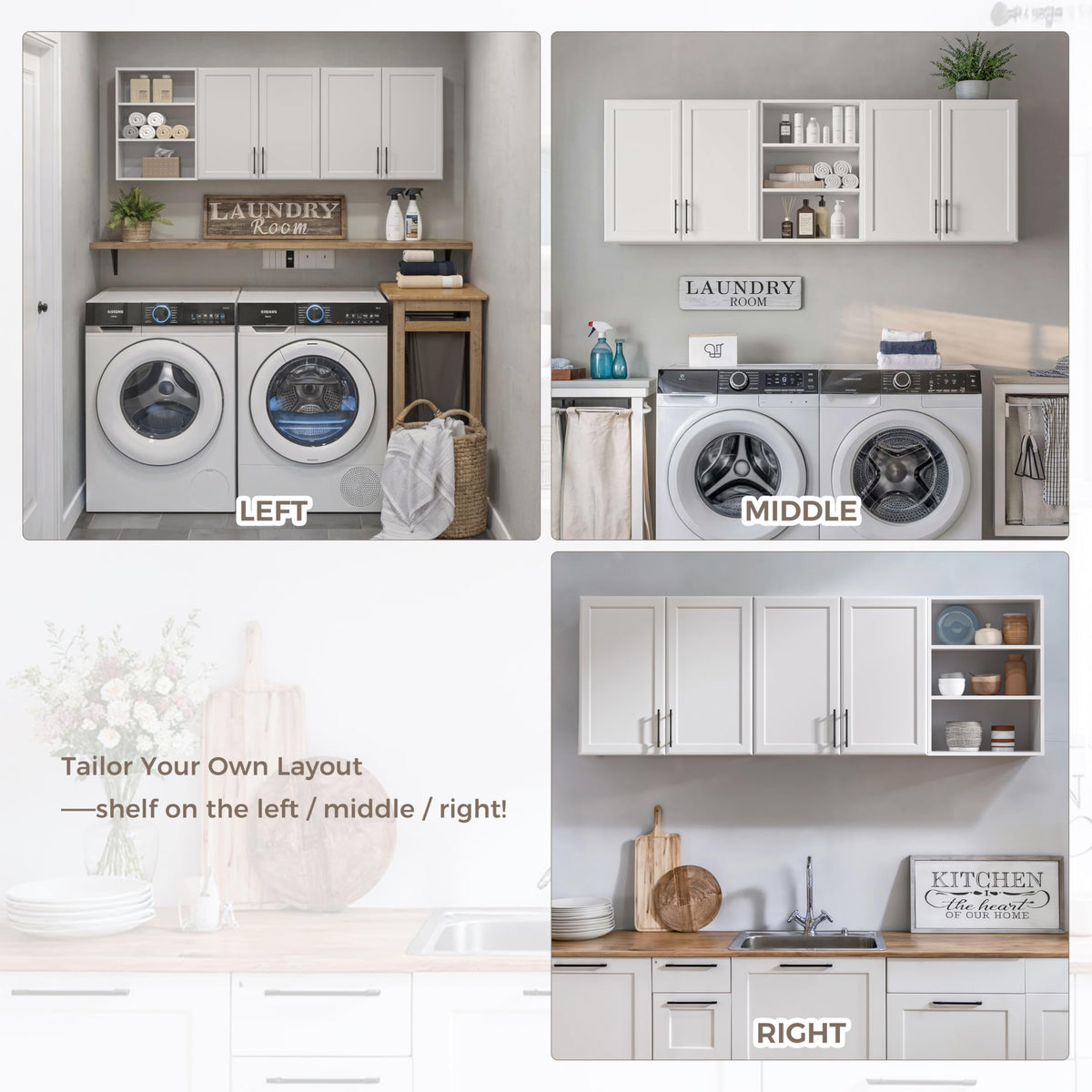 White Wooden Wall Cabinet D29918