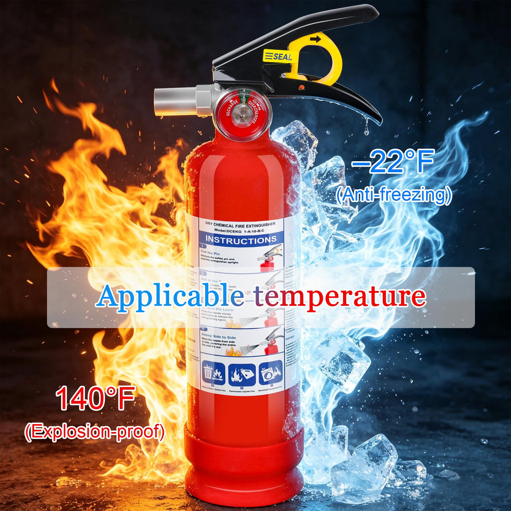 2.5lb Multi-Class Dry Powder Fire Extinguisher V7594