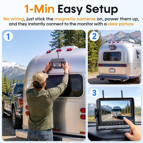 1080P Magnetic Backup Camera V4343