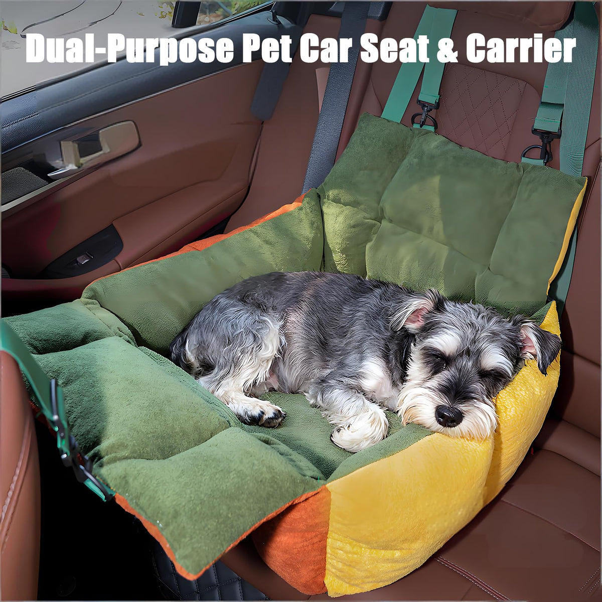 2-in-1 Dog Car Seat for Small Dogs M859