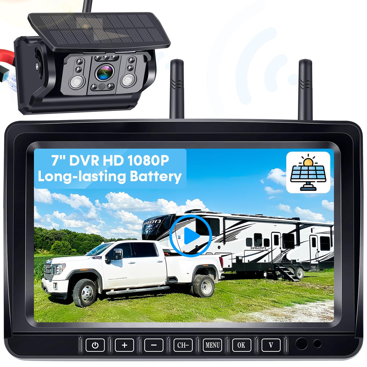 1080P Magnetic Backup Camera V4343