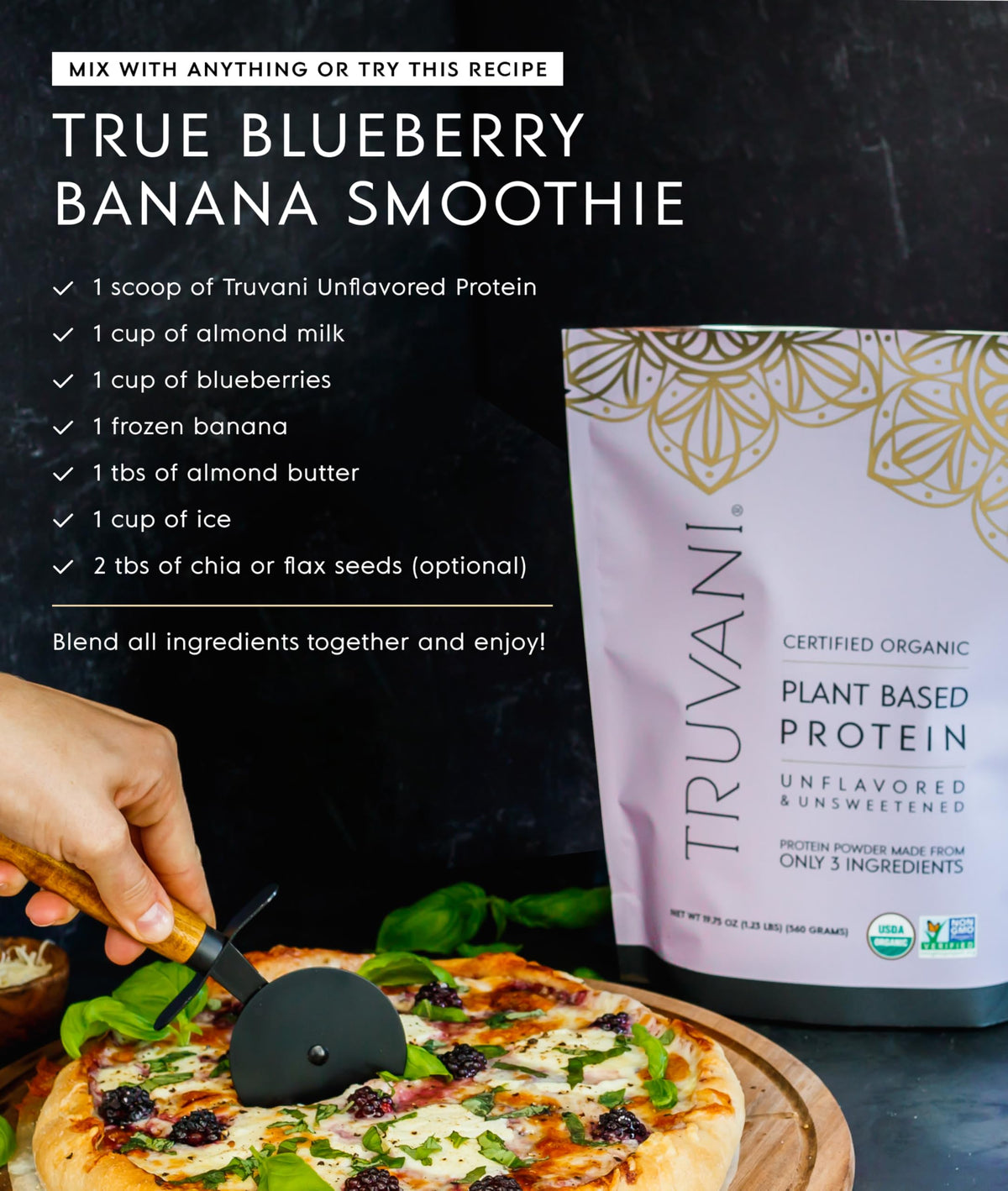 Organic Plant Based Protein Powder D1265