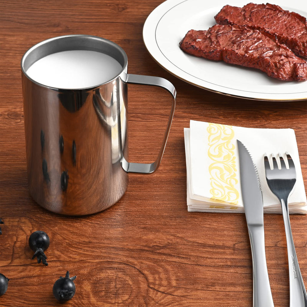 2 Pcs 16.9oz Stainless Steel Double Wall Vacuum Insulated Mug A842