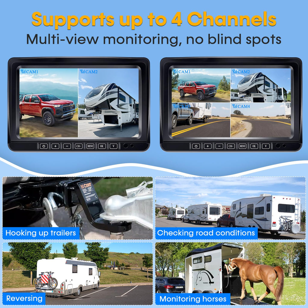1080P Magnetic Backup Camera V4343
