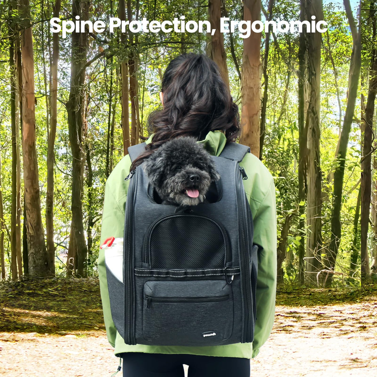 Ergonomic Breathable Cat Backpack E309562