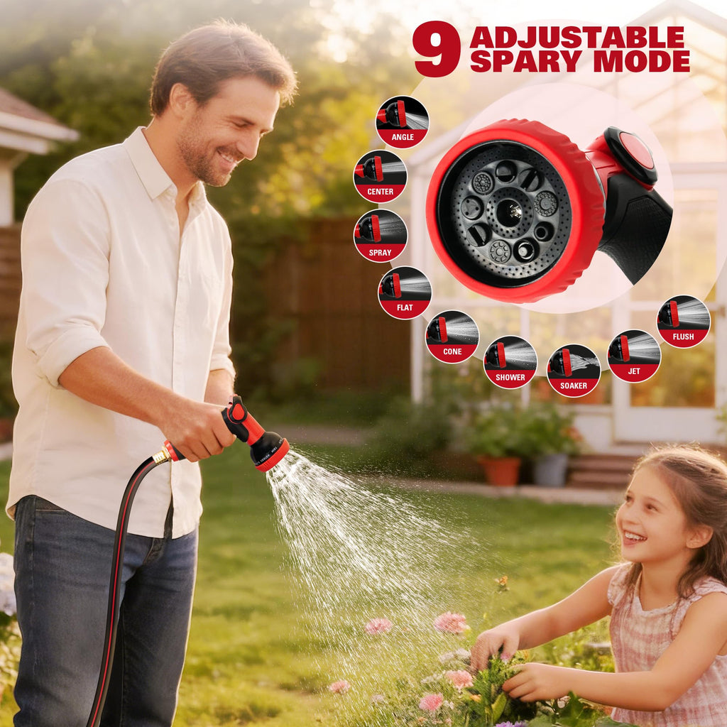 Retractable Garden Hose Reel 1/2" x 100 ft H505