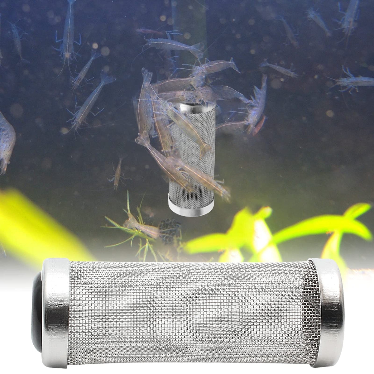 Stainless Steel Aquarium Filter Intake Cover 12mm X813632