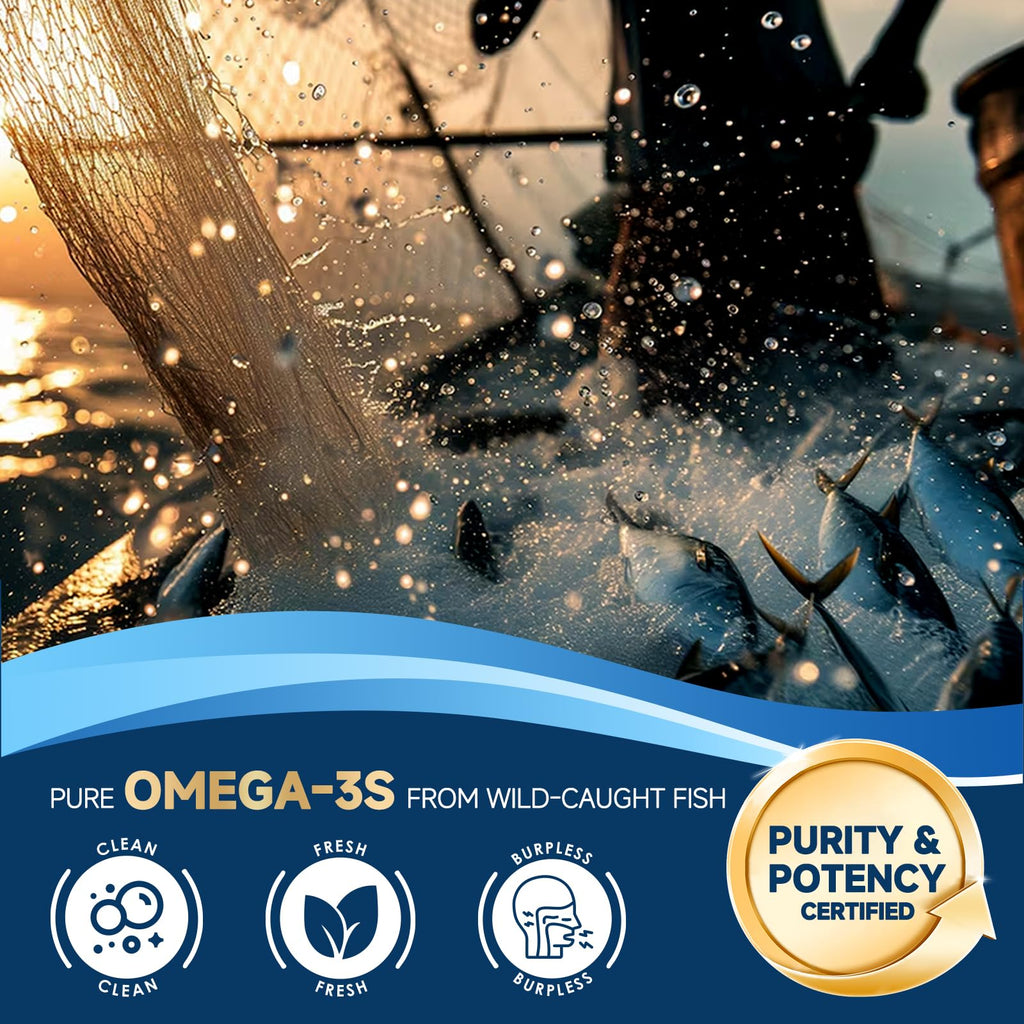 Omega-3 Fish Oil 2000mg 120 Softgels R9899