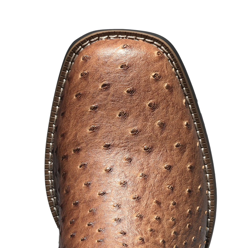 Cowboy Boots for Men Western Ostrich Embroidered Pull On Boots G707