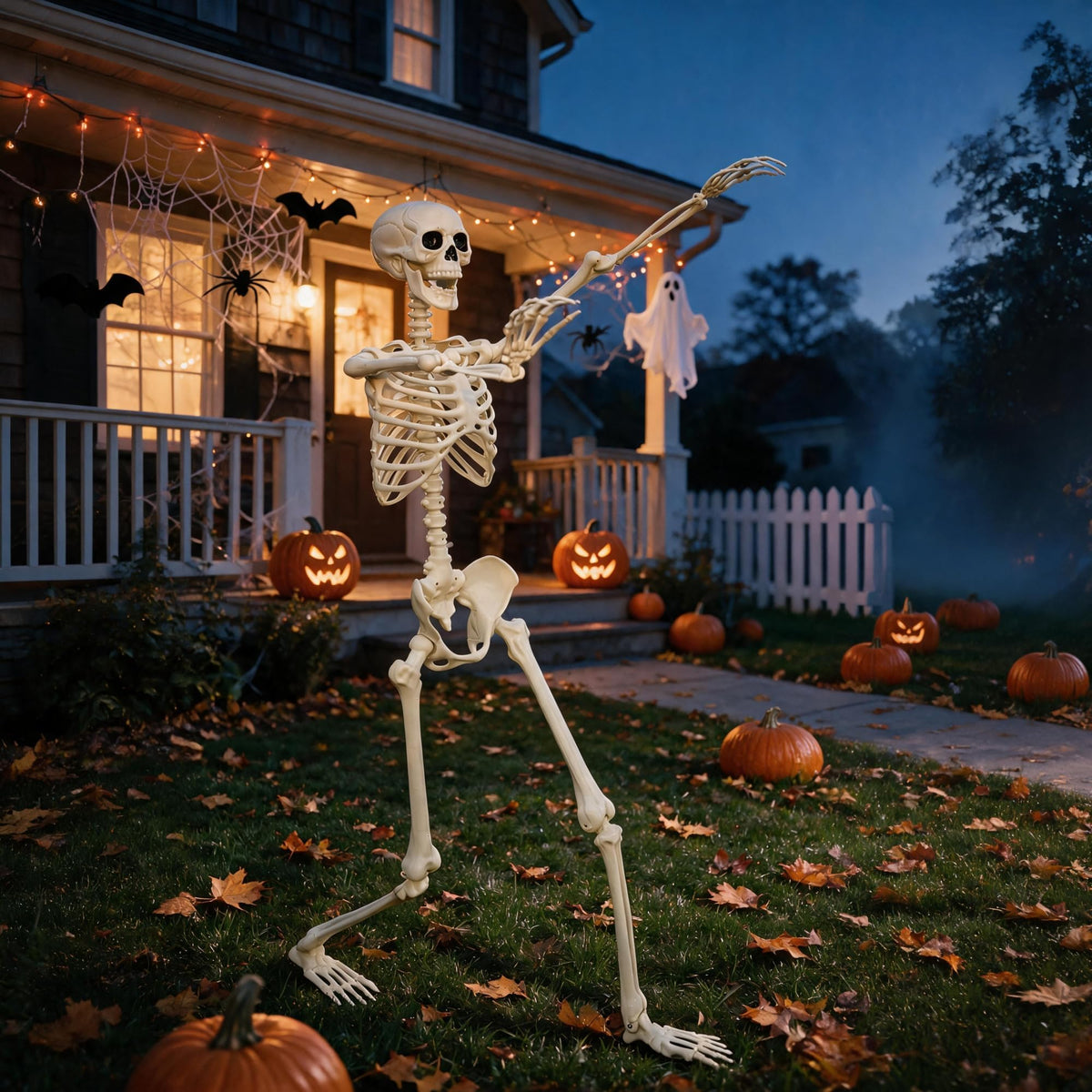 5.4FT Skeleton Halloween Decoration S89897