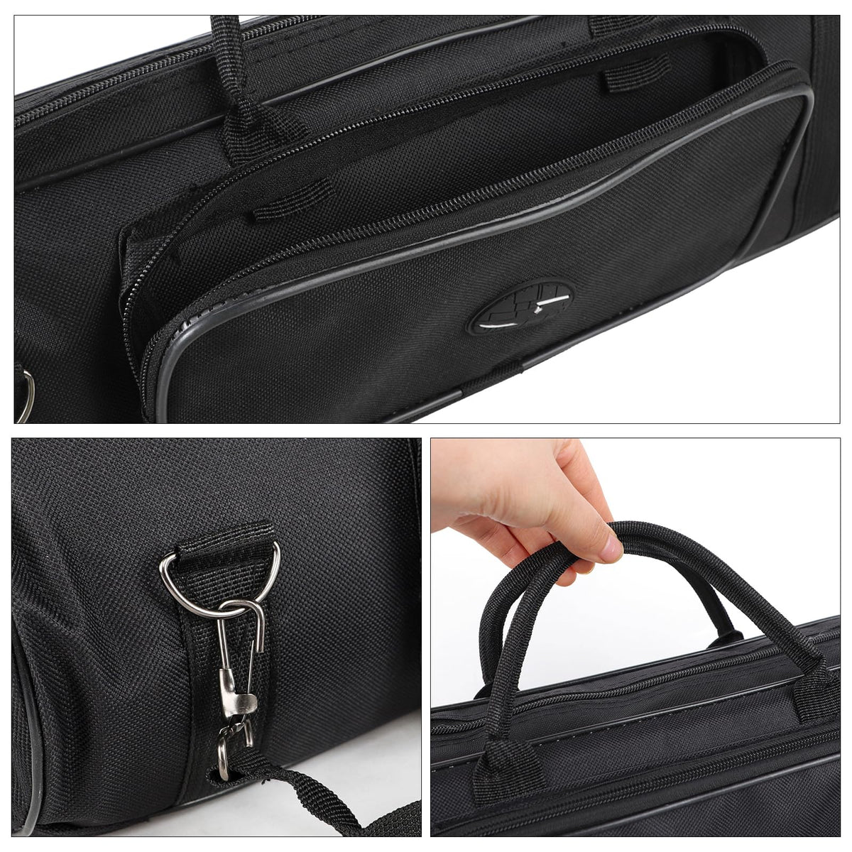 Waterproof Trumpet Carrying Bag with Adjustable Shoulder Strap Y108203
