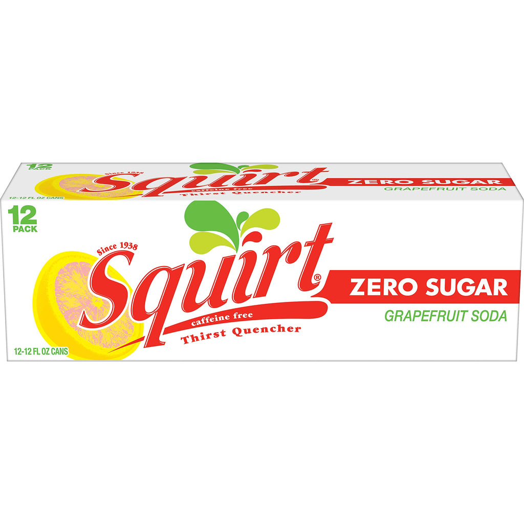 Zero Sugar Grapefruit Soda, 12 fl oz cans, 12 pack F93200