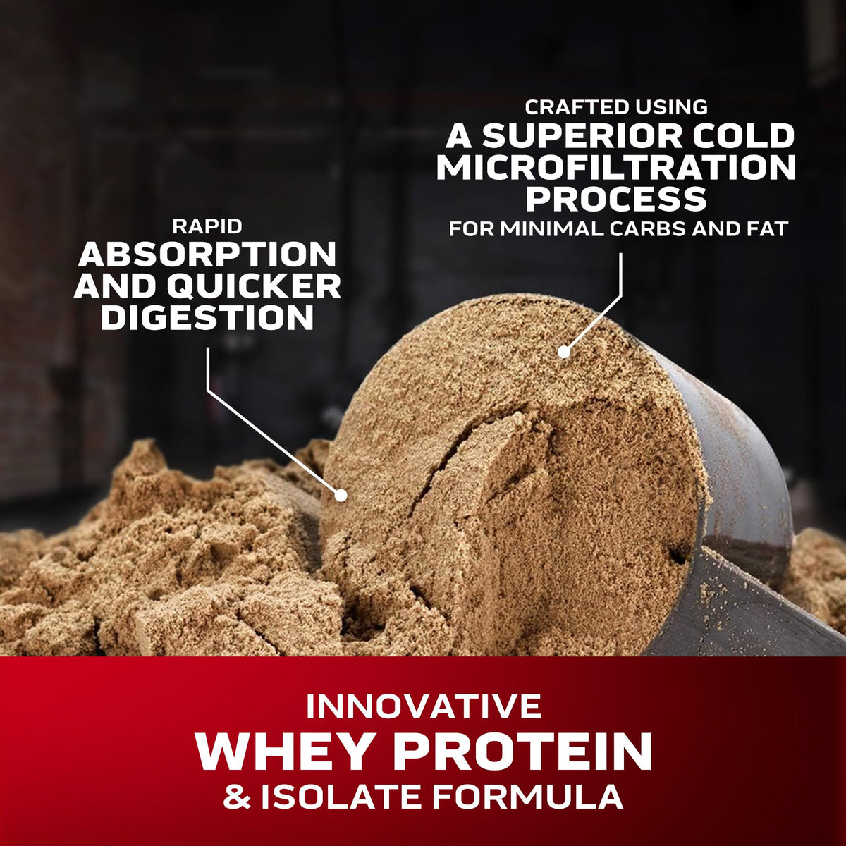 Whey Protein Powder Double Rich Chocolate 5LB R389