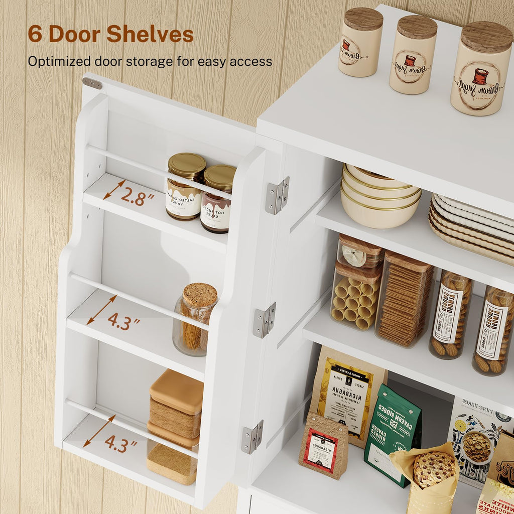 Pantry Cabinet with Barn Doors I5464