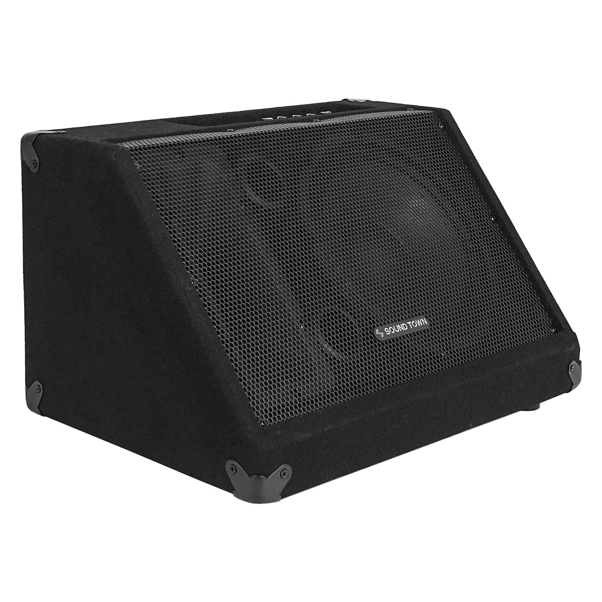 2-Pack Powered PA Speakers 10” 300W J9054
