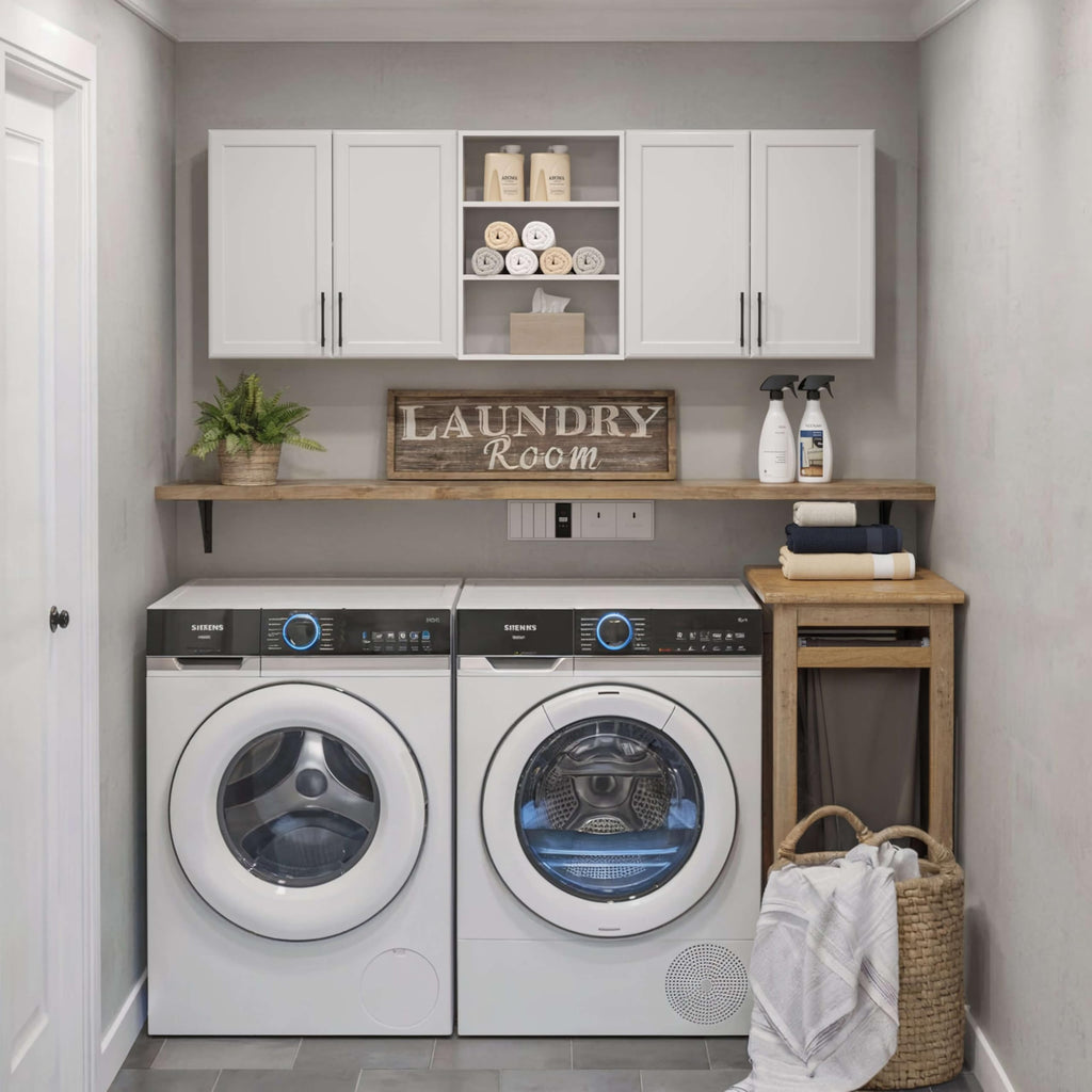 White Wooden Wall Cabinet D29918
