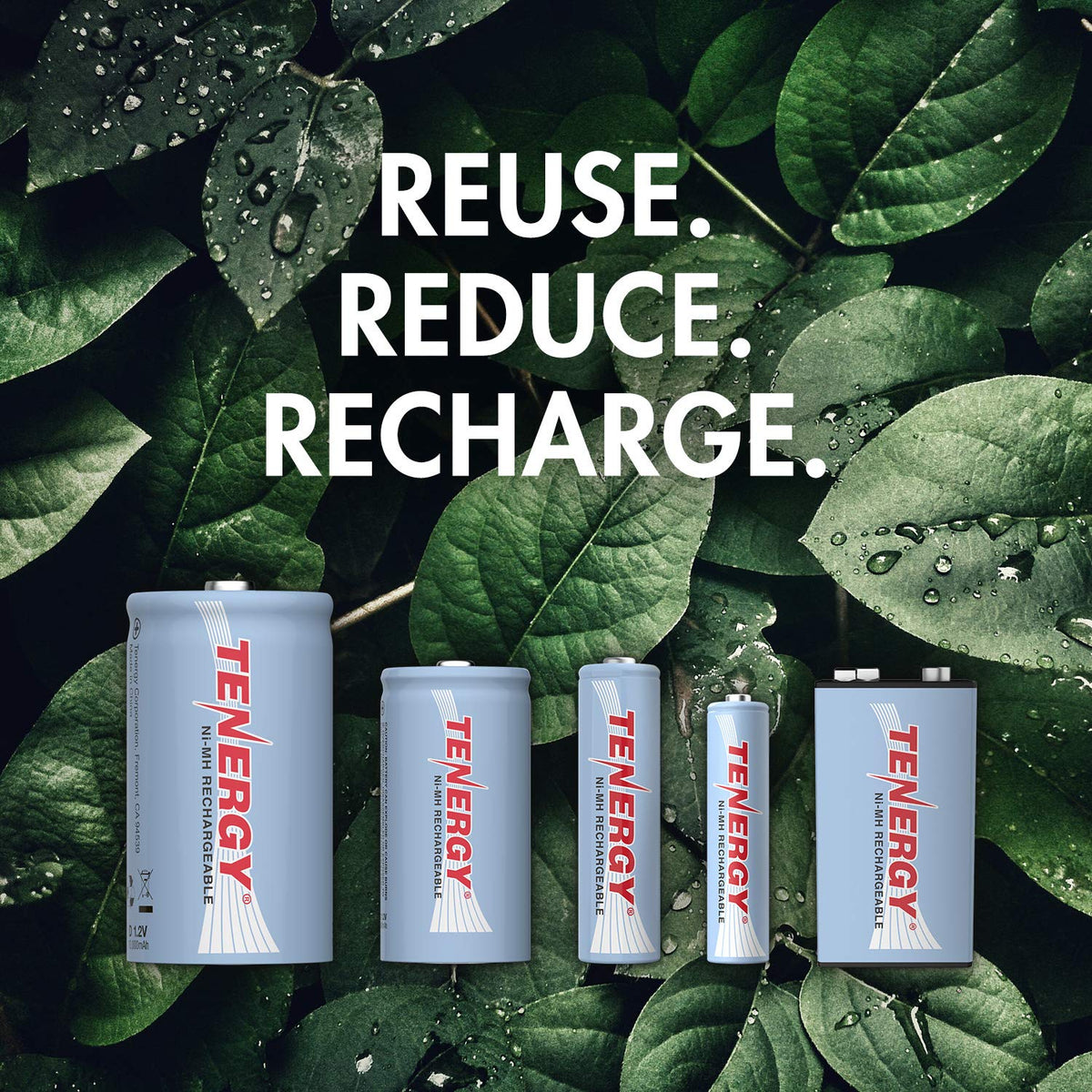 AA AAA C D 9V NiMH Rechargeable Batteries 68 Pack X56992