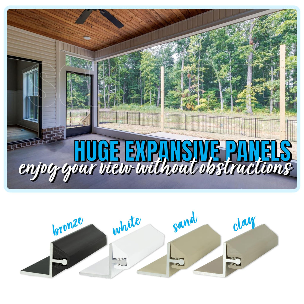 Screened in Porch Kit 96-in 5 PK Clay L665303