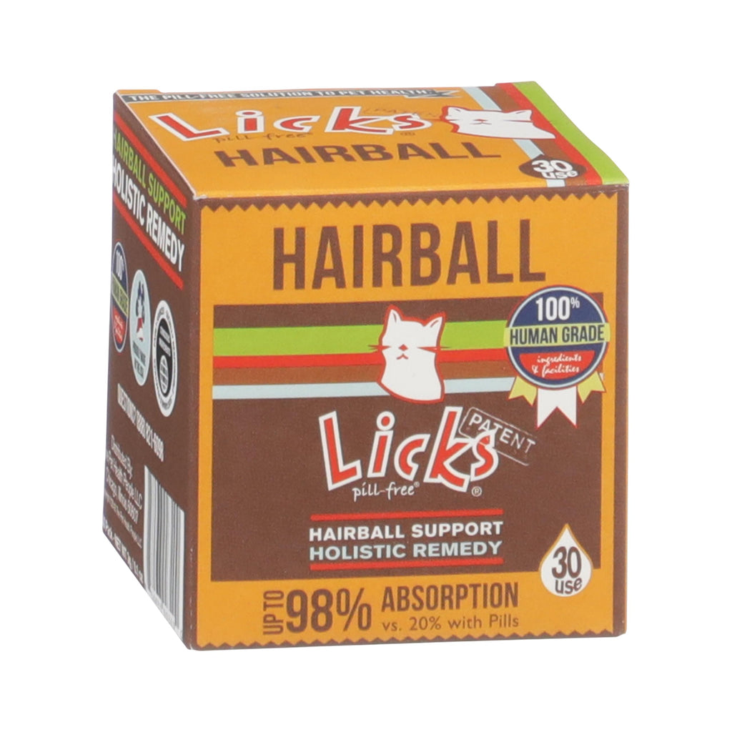 Cat Hairball Support Cod Liver Oil for Cats 30 Packets N381