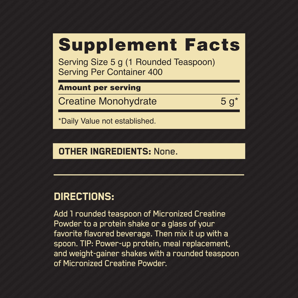 Unflavored Micronized Creatine Monohydrate Powder 400 Servings Z5777