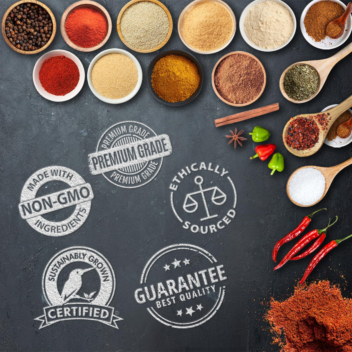 Cayenne Pepper Powder 14.1 oz Red Pepper Spice K5230