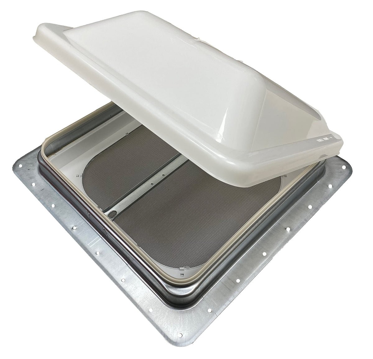 14" RV Roof Vent White Lid Non-Powered D98434